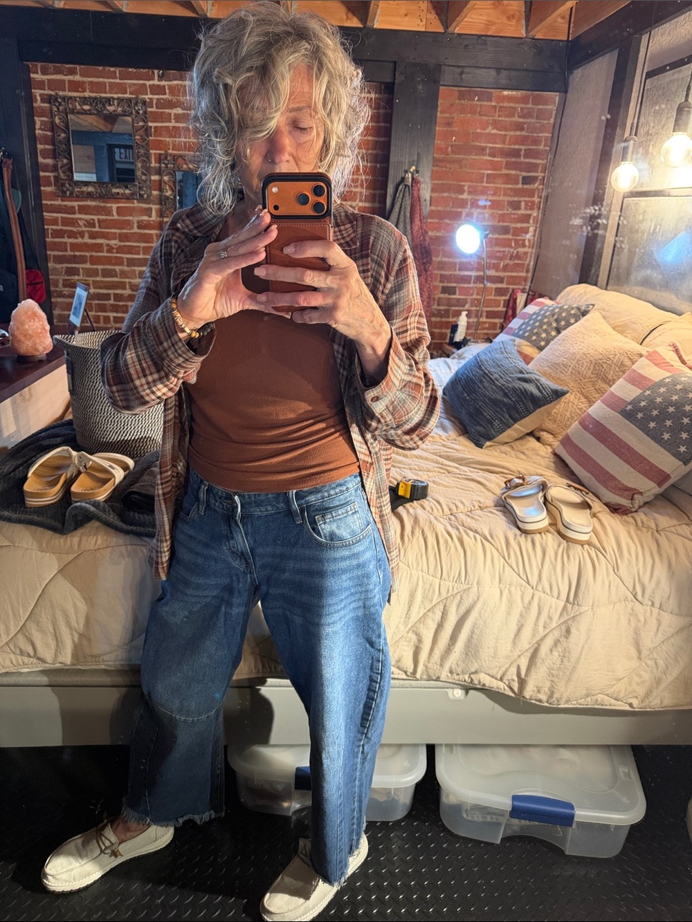 Ashley Mason Barrel Denim Jeans